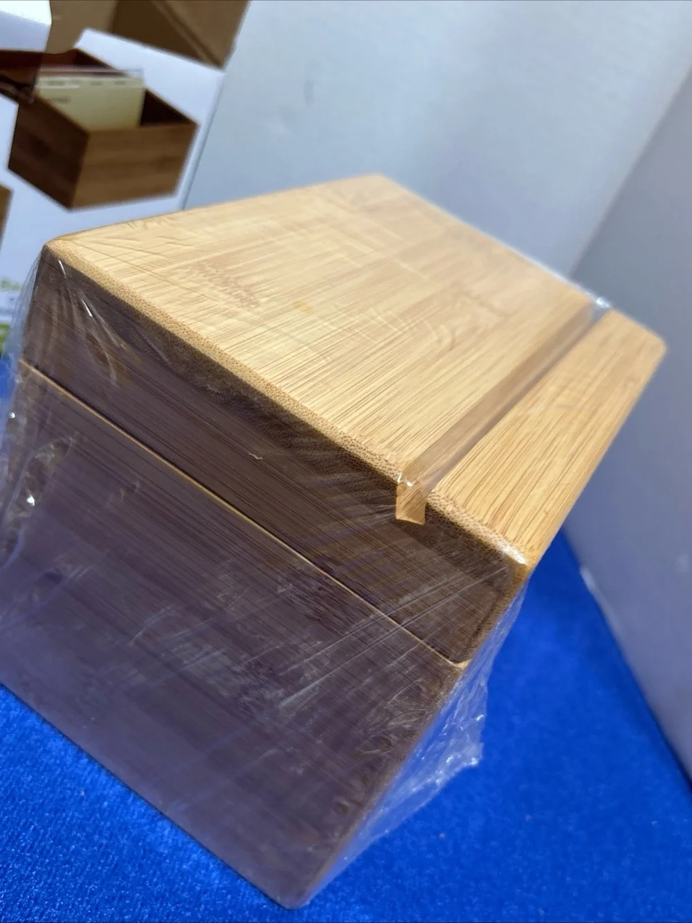 Bamboo Recipe Box NEW